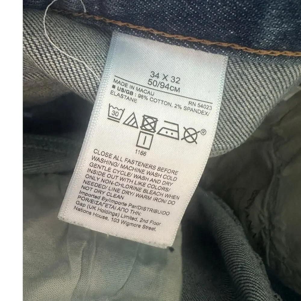 Banana Republic Men’s Slim Fit Jeans Medium Wash 34x32